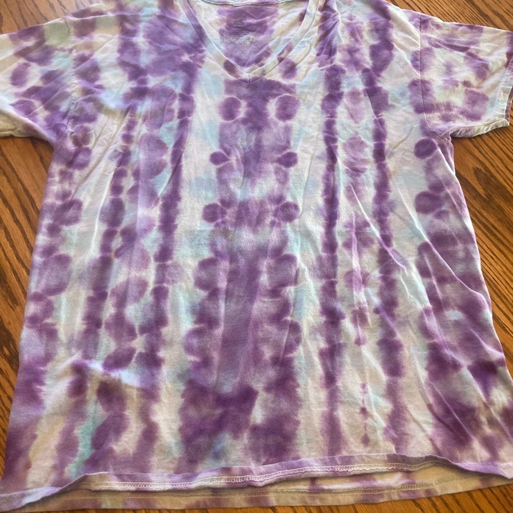 Women’s sz lg tie dye short sleeve